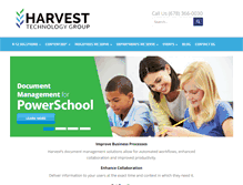 Tablet Screenshot of harvesttg.com